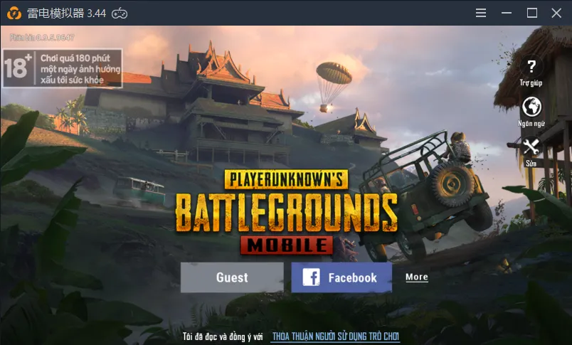 Hướng dẫn chơi PUBG MOBILE trên PC