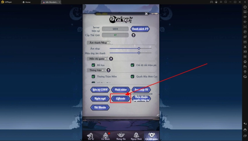 『GIFTCODE』NHẬP GIFTCODE VÀ TỔNG HỢP GIFTCODE IDLE WONDERLAND: VÙNG ĐẤT HUYỀN BÍ!