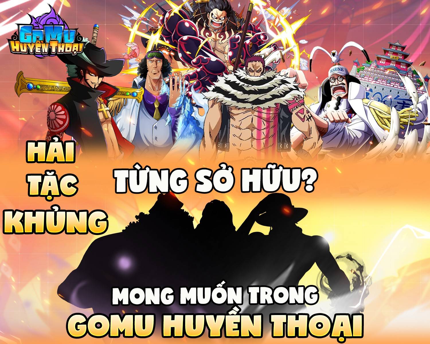 『GAME MỚI』Gomu Huyền Thoại - Game cốt truyện “One Piece” đình đám trở lại làng game Việt vào tháng 10