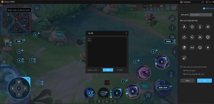 Hướng dẫn cài macro bàn phím trên giả lập LDPlayer
