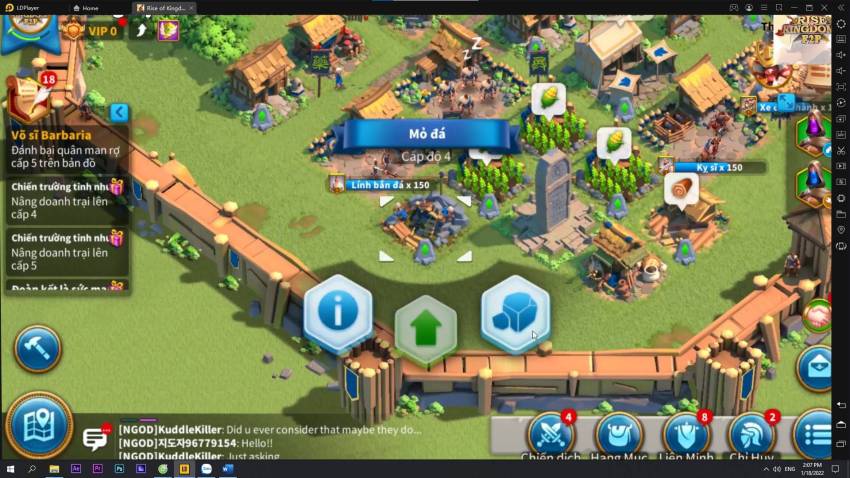 『HƯỚNG DẪN』CƠ BẢN CHO NGƯỜI MỚI CHƠI RISE OF KINGDOMS