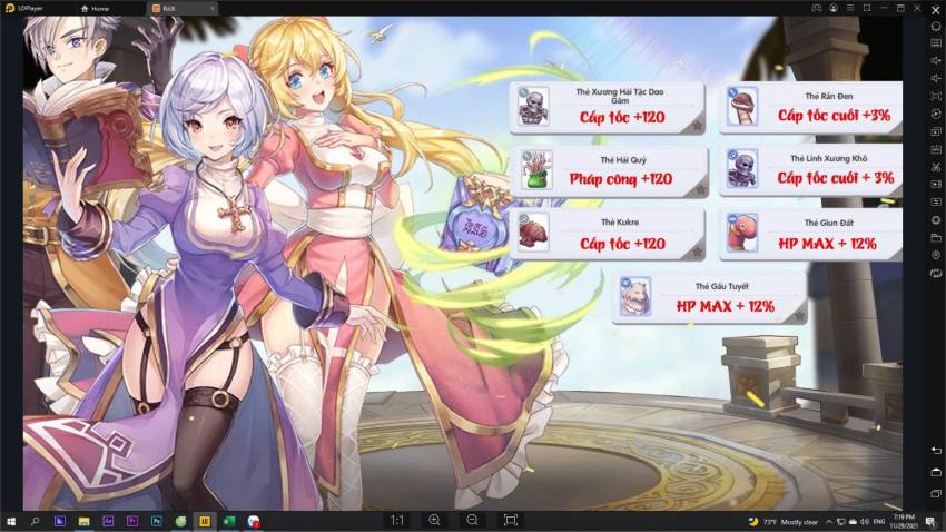 Hướng dẫn đầy đủ trang bị và tăng điểm Ragnarok X