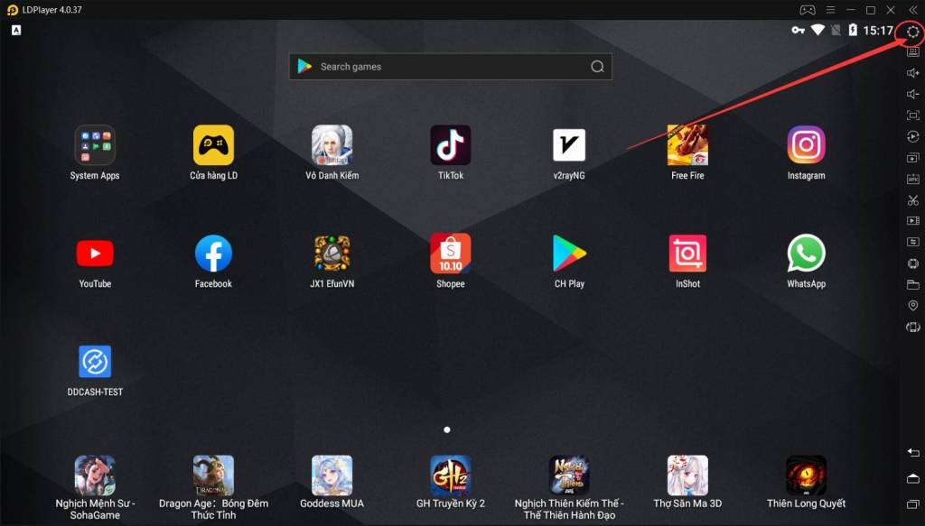 Cách chuyển đổi ngôn ngữ của LDPlayer