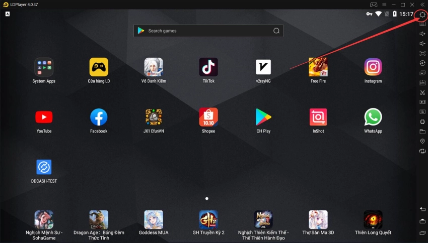 Cách chuyển đổi ngôn ngữ của LDPlayer