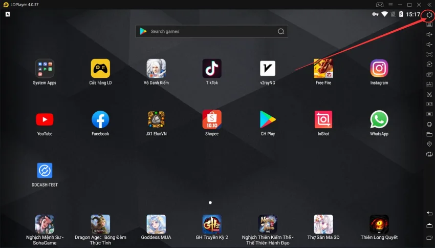 Cách chuyển đổi ngôn ngữ của LDPlayer