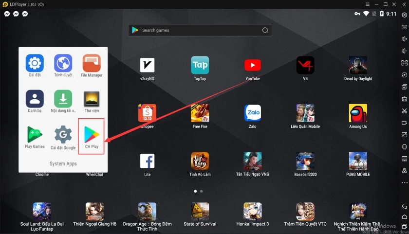 Cách tắt ứng dụng hoặc game tự động cập nhật trong LDPlayer