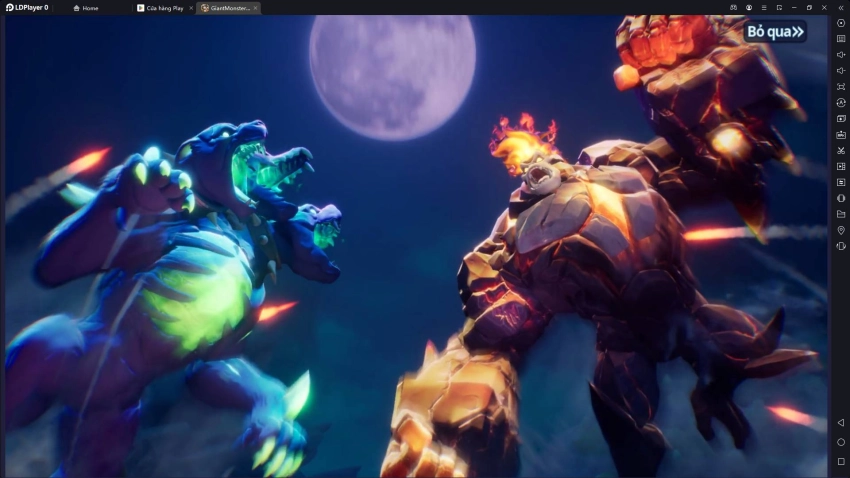 『GAME MỚI』Giant Monster War – Cuộc chiến giữa những “TITAN Khổng Lồ”