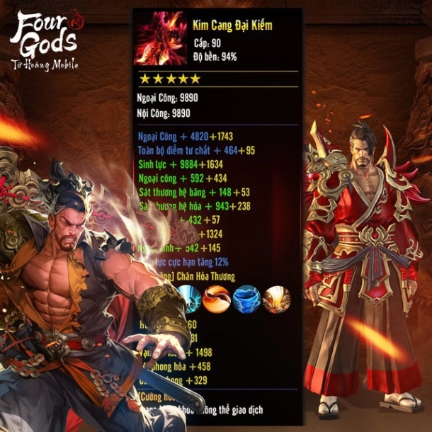 Title: “Bom tấn hạng nặng Tứ Hoàng Mobile ra mắt 22/4 và 4 điều đặc biệt cần lưu ý