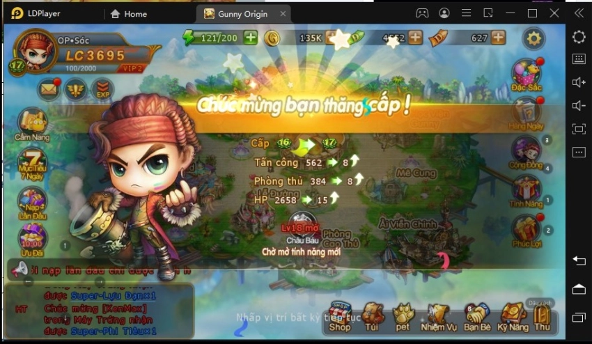 Cách chơi Gunny Origin trên PC với LDPlayer