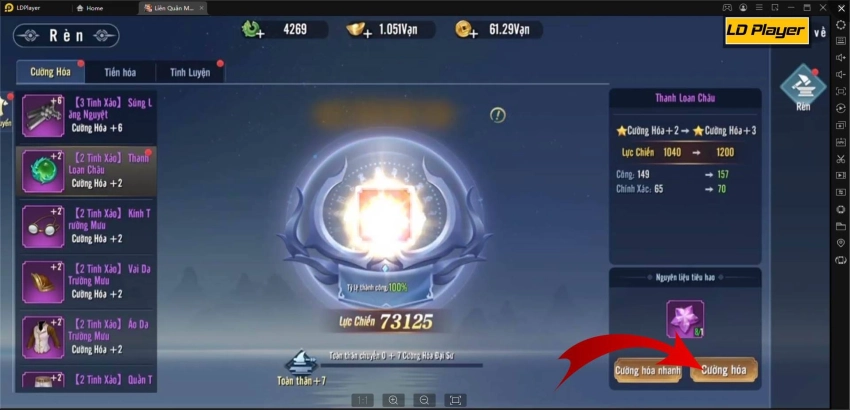 Hướng dẫn cách tăng chiến lực cho người mới chơi Linh Giới 3D