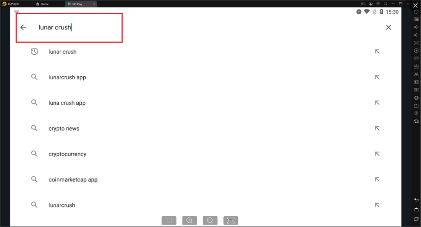 Cách tải ứng dụng LunarCrush trên giả lập LD Player