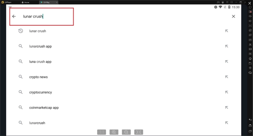 Cách tải ứng dụng LunarCrush trên giả lập LD Player