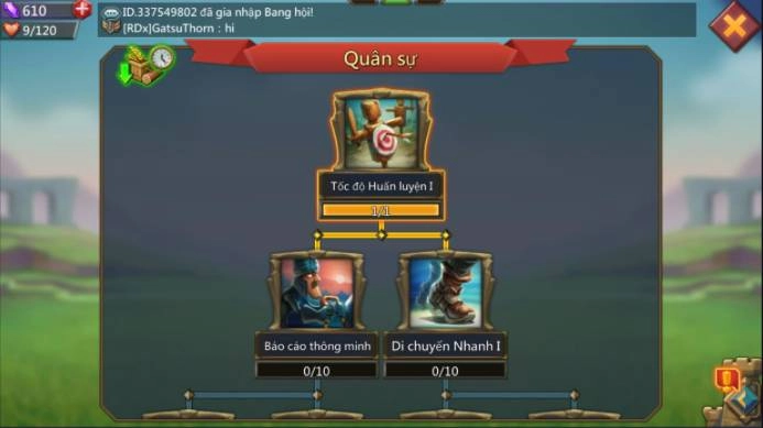 Các mẹo dành cho các bạn cách chơi Lords Mobile hiệu quả hơn