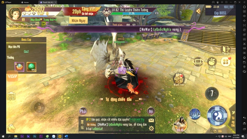 『HƯỚNG DẪN』UP LỰC CHIẾN THANH VÂN KIẾM 3D