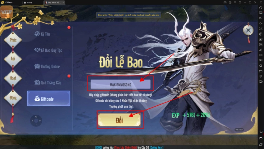 『GIFTCODE』CÁCH NHẬP GIFTCODE VÀ TỔNG HỢP GIFTCODE MA KIẾM VÔ SONG!!