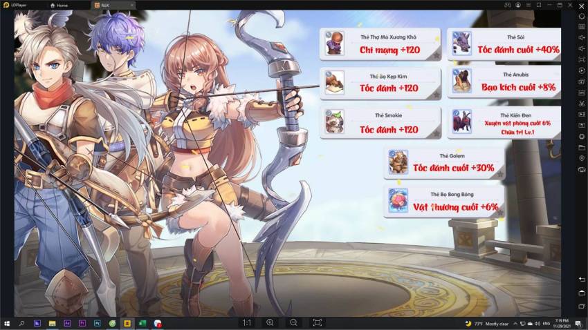Hướng dẫn đầy đủ trang bị và tăng điểm Ragnarok X