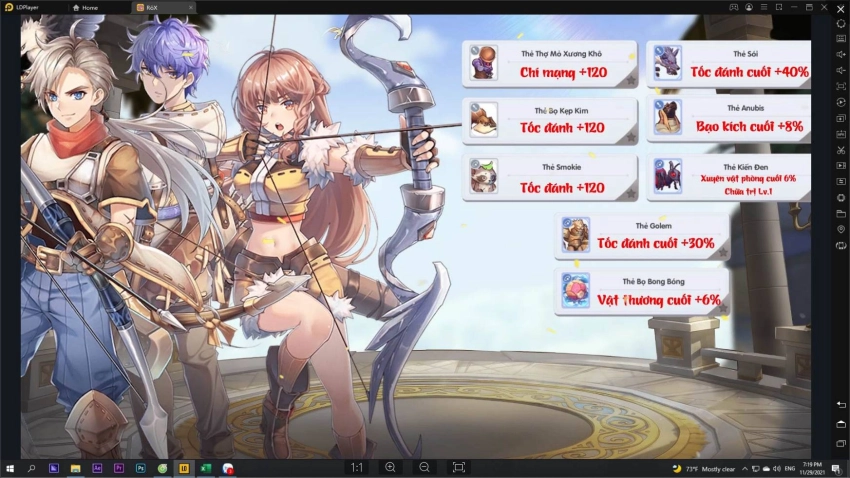 Hướng dẫn đầy đủ trang bị và tăng điểm Ragnarok X