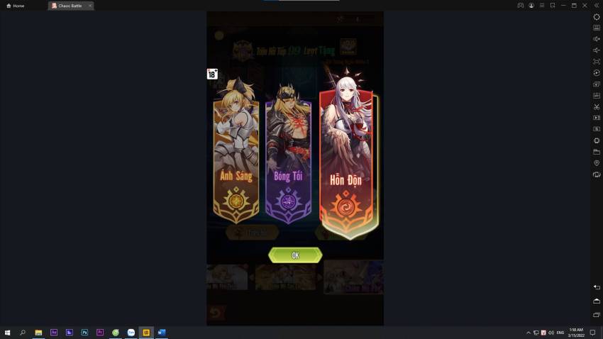 『HƯỚNG DẪN』CHƠI CƠ BẢN TỰA GAME CHAOS BATTLE: TRẬN CHIẾN VĨNH HẰNG 