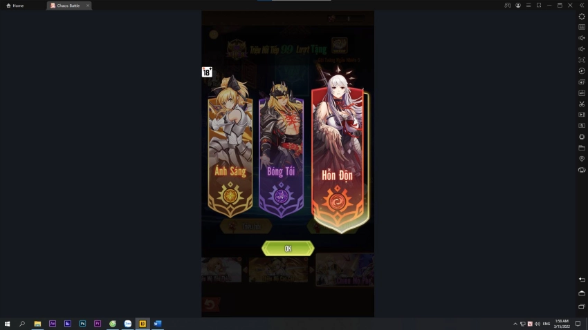 『HƯỚNG DẪN』CHƠI CƠ BẢN TỰA GAME CHAOS BATTLE: TRẬN CHIẾN VĨNH HẰNG