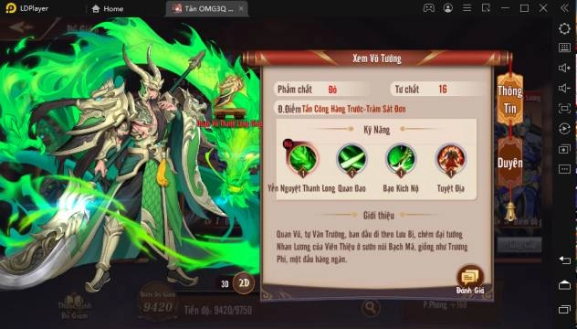 Hướng Dẫn Reroll và Chọn lựa tướng cho Newber trong tựa game Tân OMG 3Q