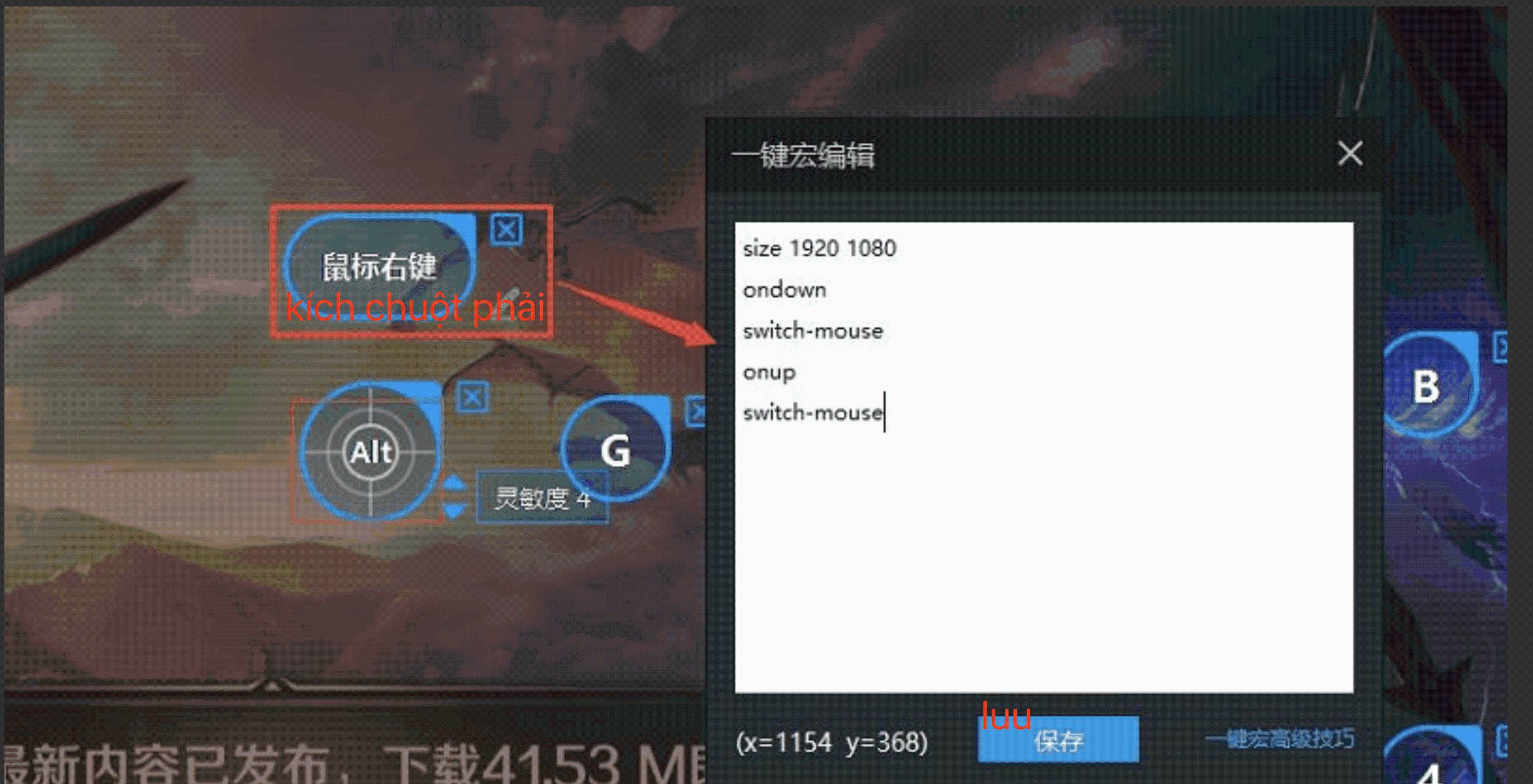 Hướng dẫn cài lệnh macro trình giả lập LDPlayer (macro một phím)