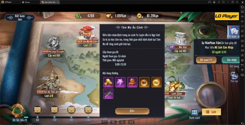 Hướng dẫn cách tăng chiến lực cho người mới chơi Linh Giới 3D