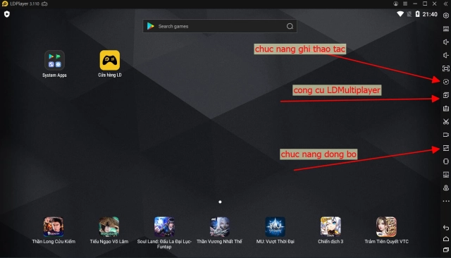 Cách đặt thông số CPU và bộ nhớ cho trò chơi hoặc ứng dụng