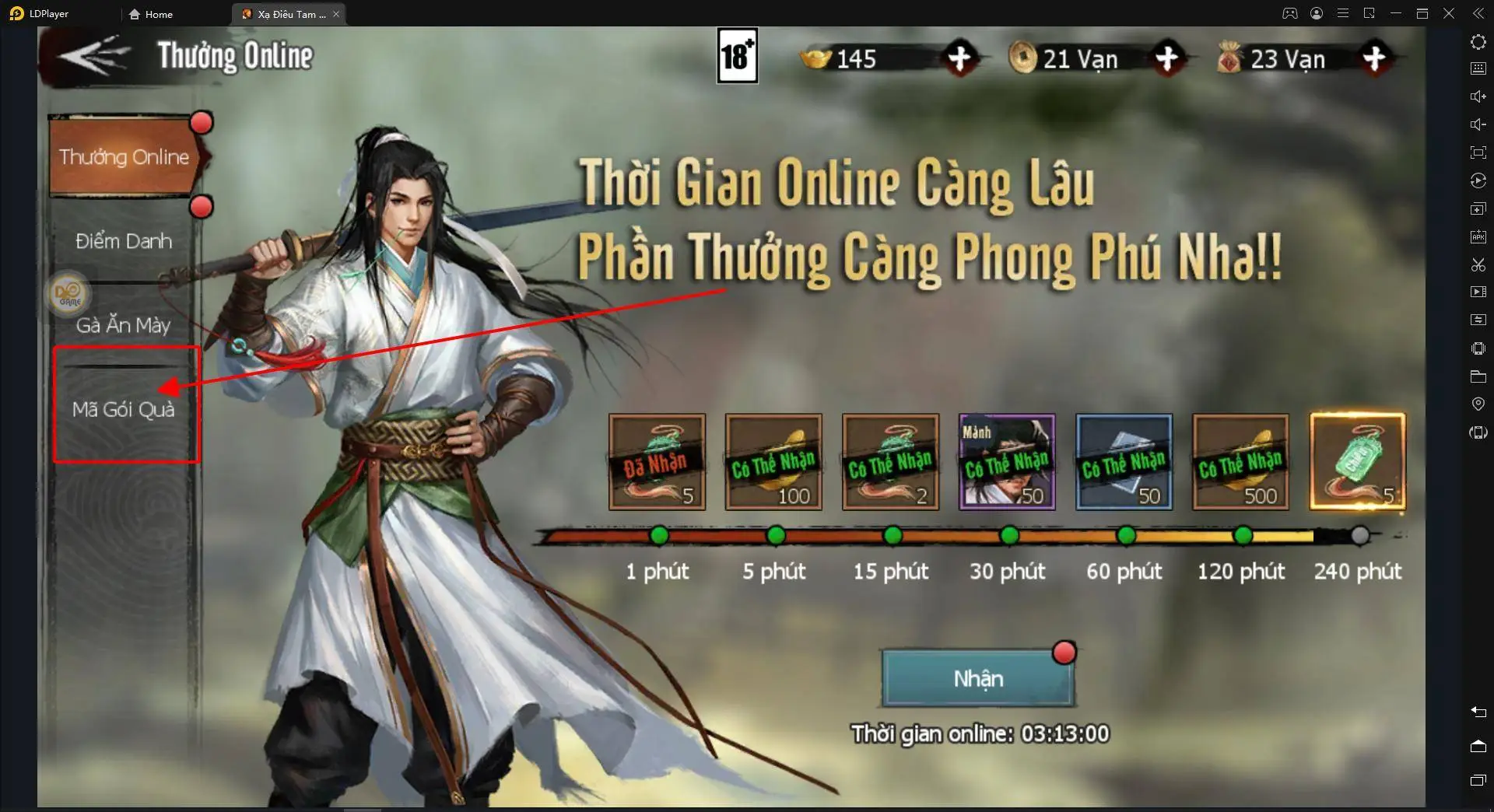 『HƯỚNG DẪN』XẠ ĐIÊU TAM KHÚC – TỔNG HỢP GIFTCODE GAME MỚI NHẤT !!