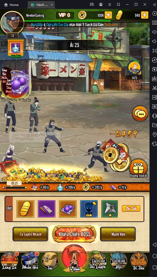 『GAME MỚI』Hành Trình Nhẫn Giả - Game mobile chuẩn nguyên tác Naruto chính thức phát hành làng game Việt