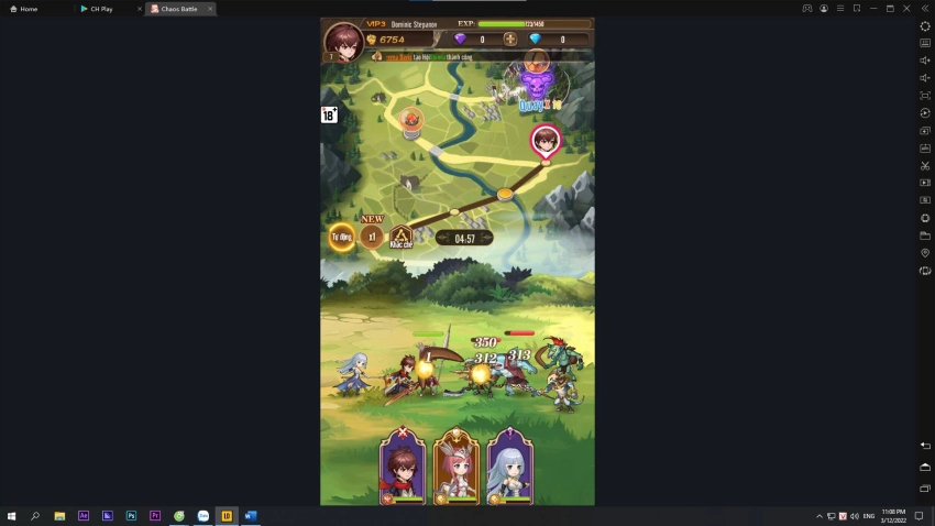 『HƯỚNG DẪN』CHƠI CƠ BẢN TỰA GAME CHAOS BATTLE: TRẬN CHIẾN VĨNH HẰNG