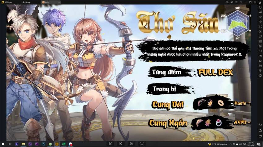Hướng dẫn đầy đủ trang bị và tăng điểm Ragnarok X