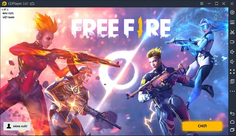 Hướng dẫn chơi Garena Free Fire trên PC