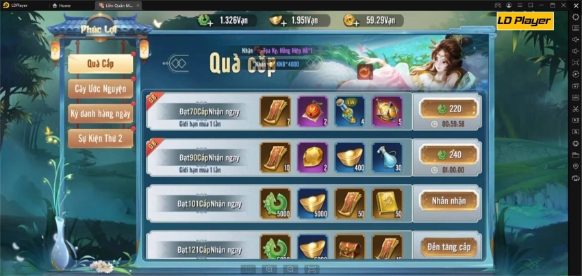 Hướng dẫn cách tăng chiến lực cho người mới chơi Linh Giới 3D