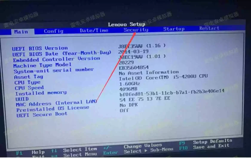 Cách bật VT (Công nghệ ảo hóa) của Máy tính và loptop Lenovo