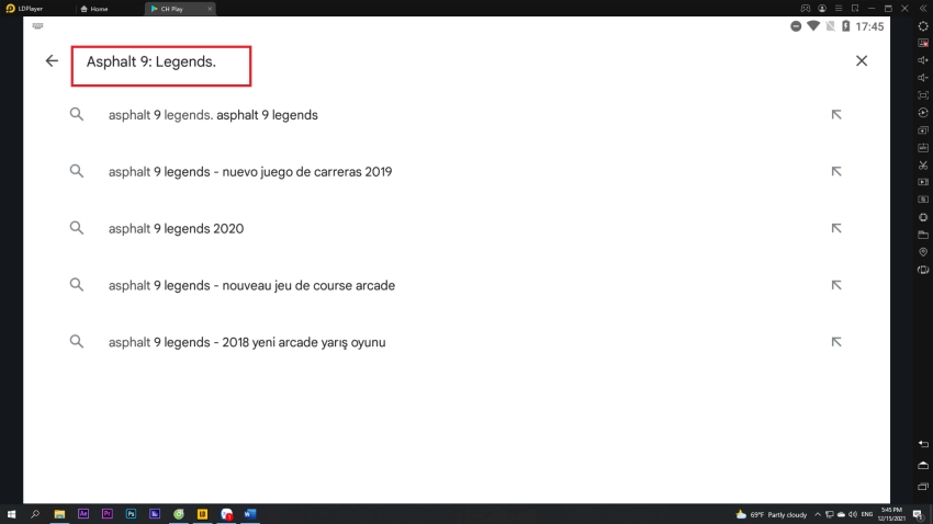 Cách tải Asphalt 9: Legends trên pc với LDPlayer