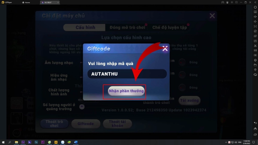 『HƯỚNG DẪN』TÍNH NĂNG KICK TỔNG HỢP GIFTCODE MỚI NHẤT CỦA AU BEAT VTC