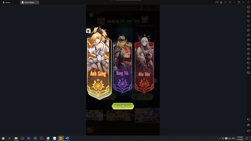 『HƯỚNG DẪN』CHƠI CƠ BẢN TỰA GAME CHAOS BATTLE: TRẬN CHIẾN VĨNH HẰNG