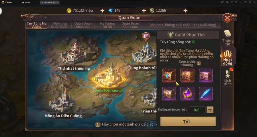 Mu Vượt Thời Đại Hướng dẫn cày Công Huân cá nhân max mỗi ngày