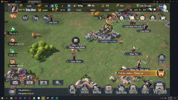 『HƯỚNG DẪN』LỐI CHƠI CỦA HÙNG BÁ TAM QUỐC MOBILE !! 