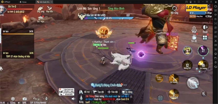 Hướng dẫn cách tăng chiến lực cho người mới chơi Linh Giới 3D