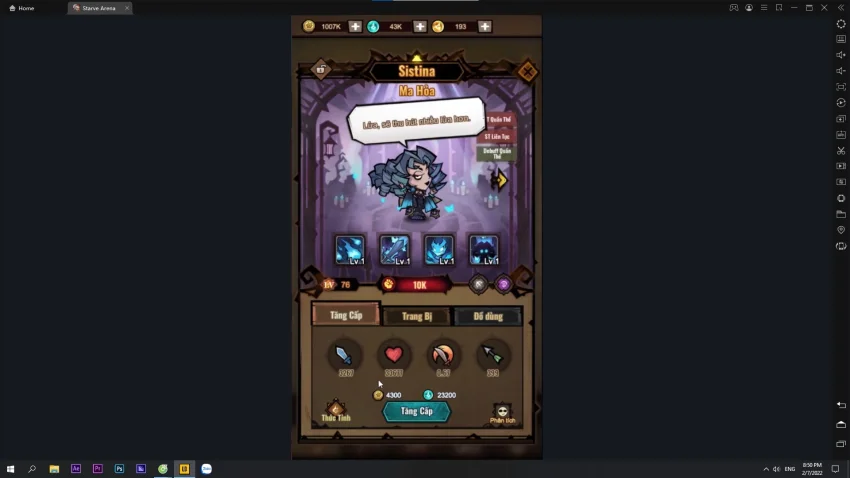 『HƯỚNG DẪN』CÁCH XÂY DỰNG ĐỘI HÌNH STARVE ARENA
