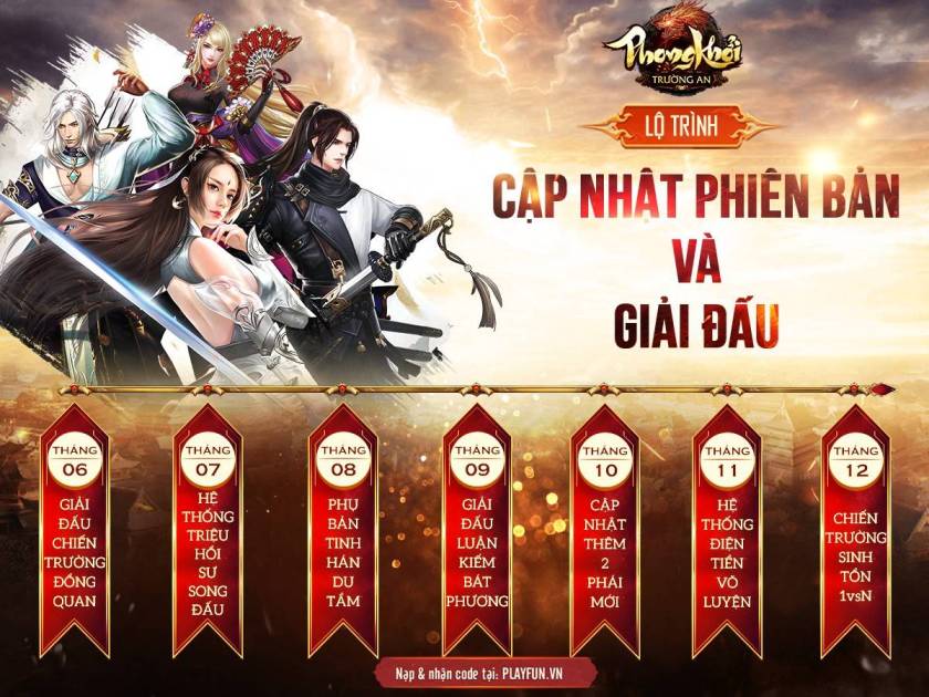 LDPlayer tặng gift code Phong Khởi Trường An mừng game ra mắt 27/05