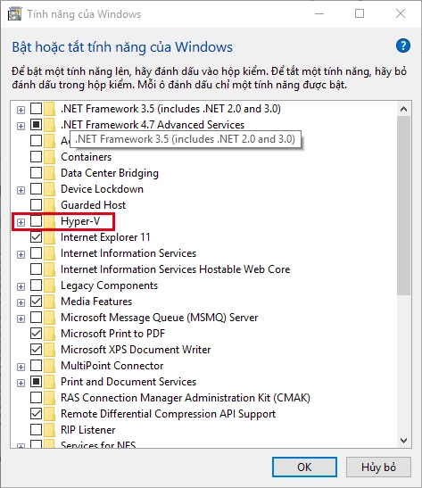 Đã bật VT trong BIOS, nhưng vẫn tắt trên LDPlayer