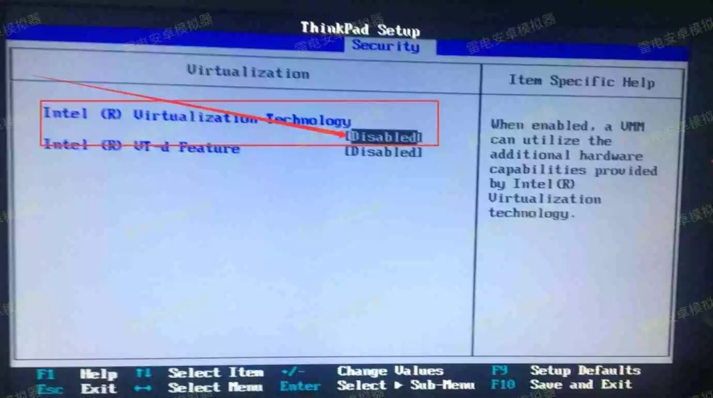 Cách bật VT (Công nghệ ảo hóa) của Máy tính và loptop Lenovo 