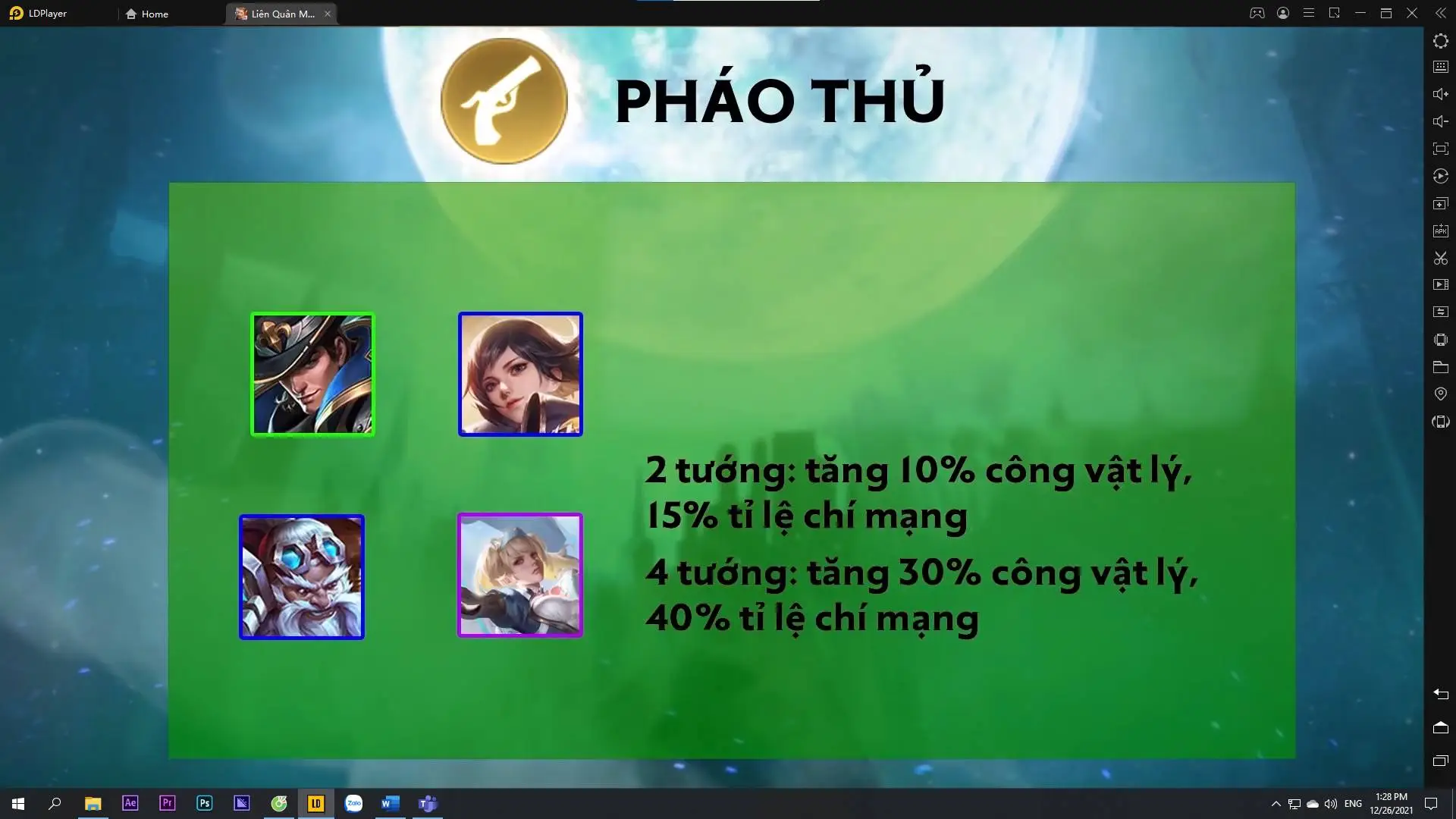 Tổng hợp tất cả Phe Phái và Nghề Nghiệp trong cờ LQM