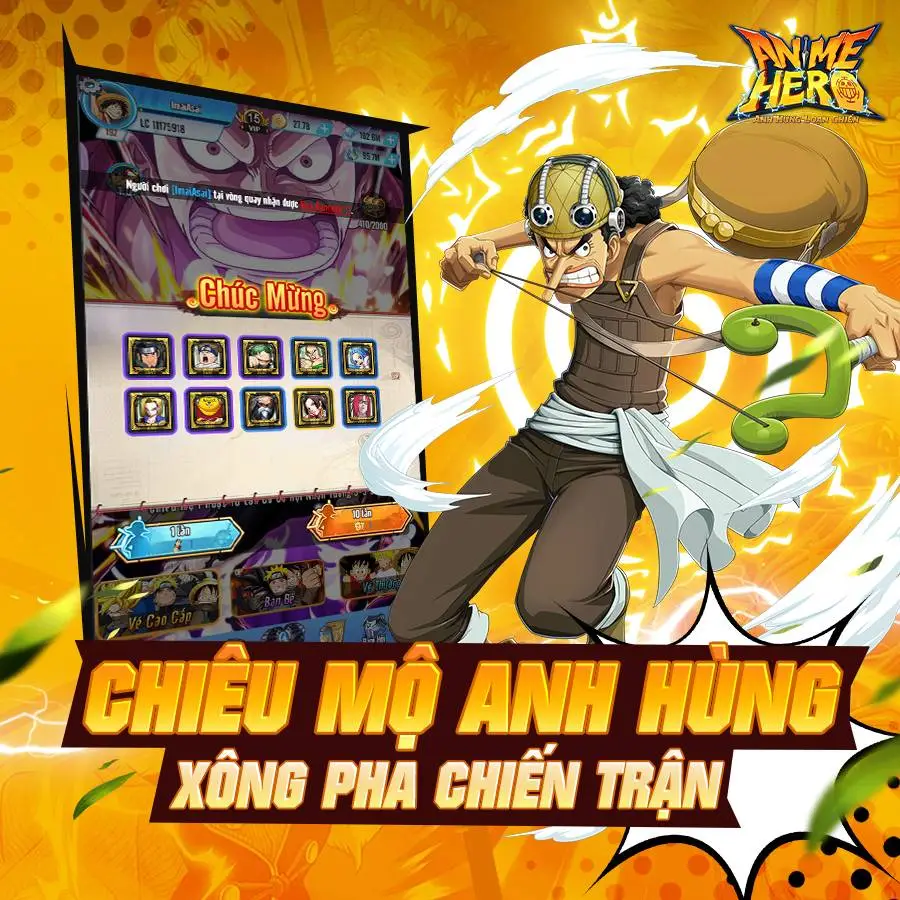 『GAME MỚI』Anime Hero: Anh Hùng Loạn Chiến – Siêu phẩm đấu tướng “Đa vũ trụ” 3 IN 1