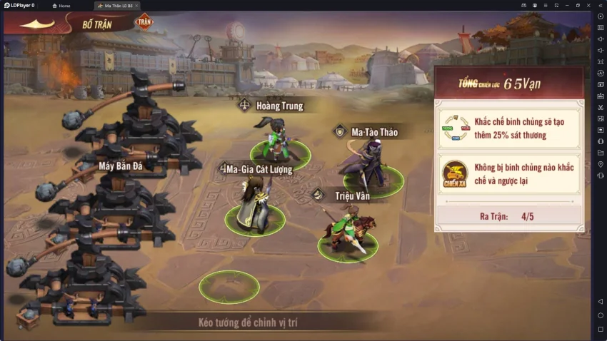 『GAME MỚI』Ma Thần Lữ Bố: Game Tam quốc đầu tiên chuyển dạng Thần – Ma linh hoạt theo ý người chơi