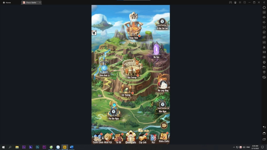 『HƯỚNG DẪN』CHƠI CƠ BẢN TỰA GAME CHAOS BATTLE: TRẬN CHIẾN VĨNH HẰNG