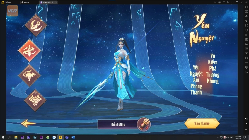 『HƯỚNG DẪN』UP LỰC CHIẾN THANH VÂN KIẾM 3D