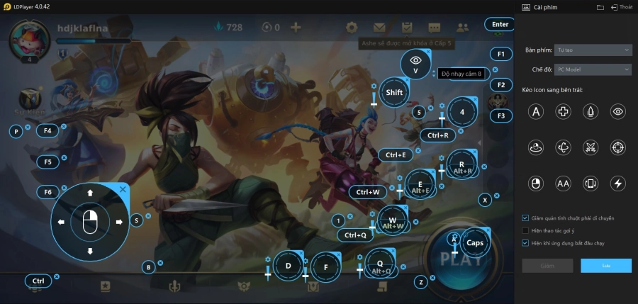 LMHT: Tốc Chiến:Thao tác phím chi tiết | Mẹo thao tác phím giả lập Lightning